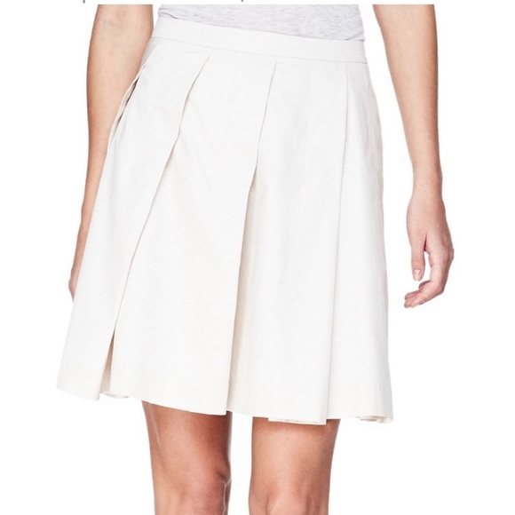 Theory Sarise Pleated A-line Skirt - Picture 1 of 10